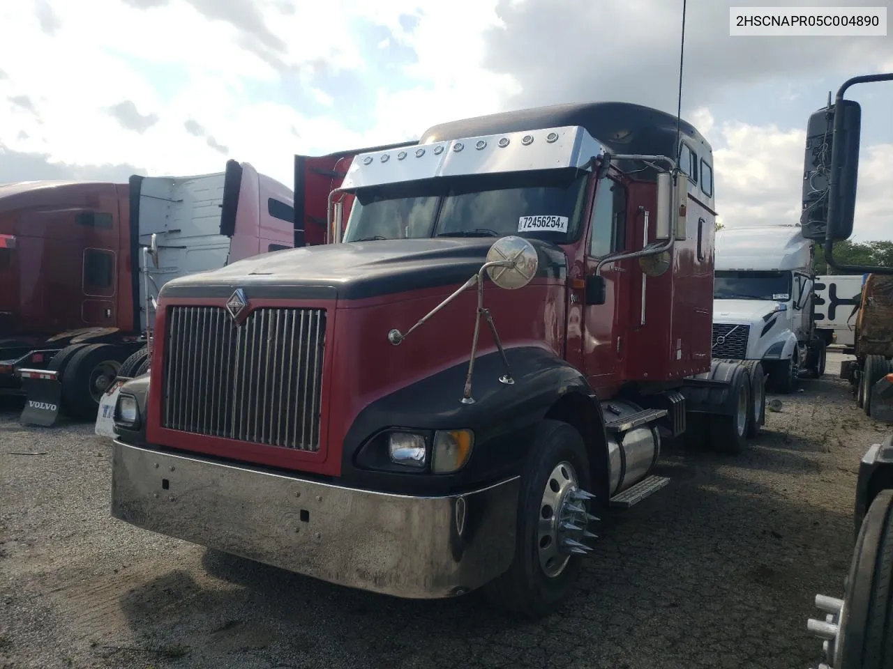 2005 International 9400 9400I VIN: 2HSCNAPR05C004890 Lot: 72456254