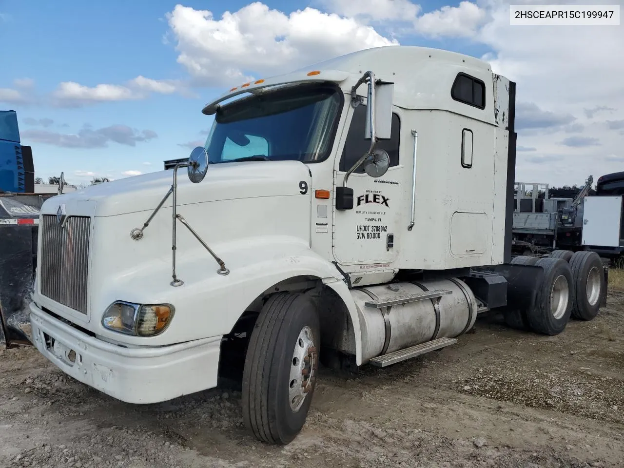 2005 International 9200 9200I VIN: 2HSCEAPR15C199947 Lot: 75626444