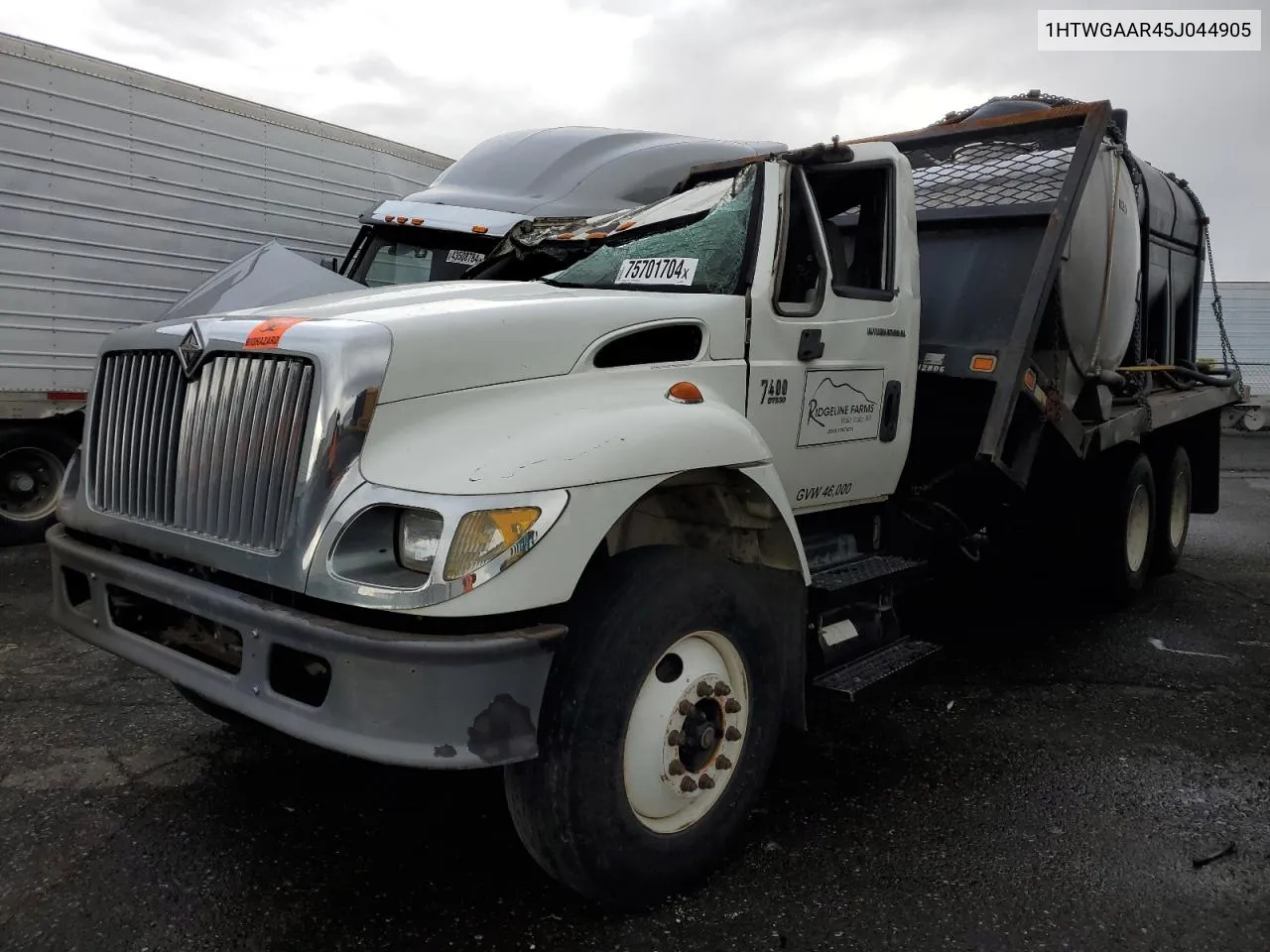 2005 International 7000 7400 VIN: 1HTWGAAR45J044905 Lot: 75701704