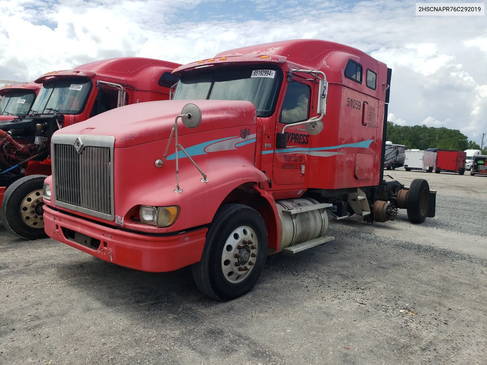 2006 International 9400 9400I VIN: 2HSCNAPR76C292019 Lot: 65192994