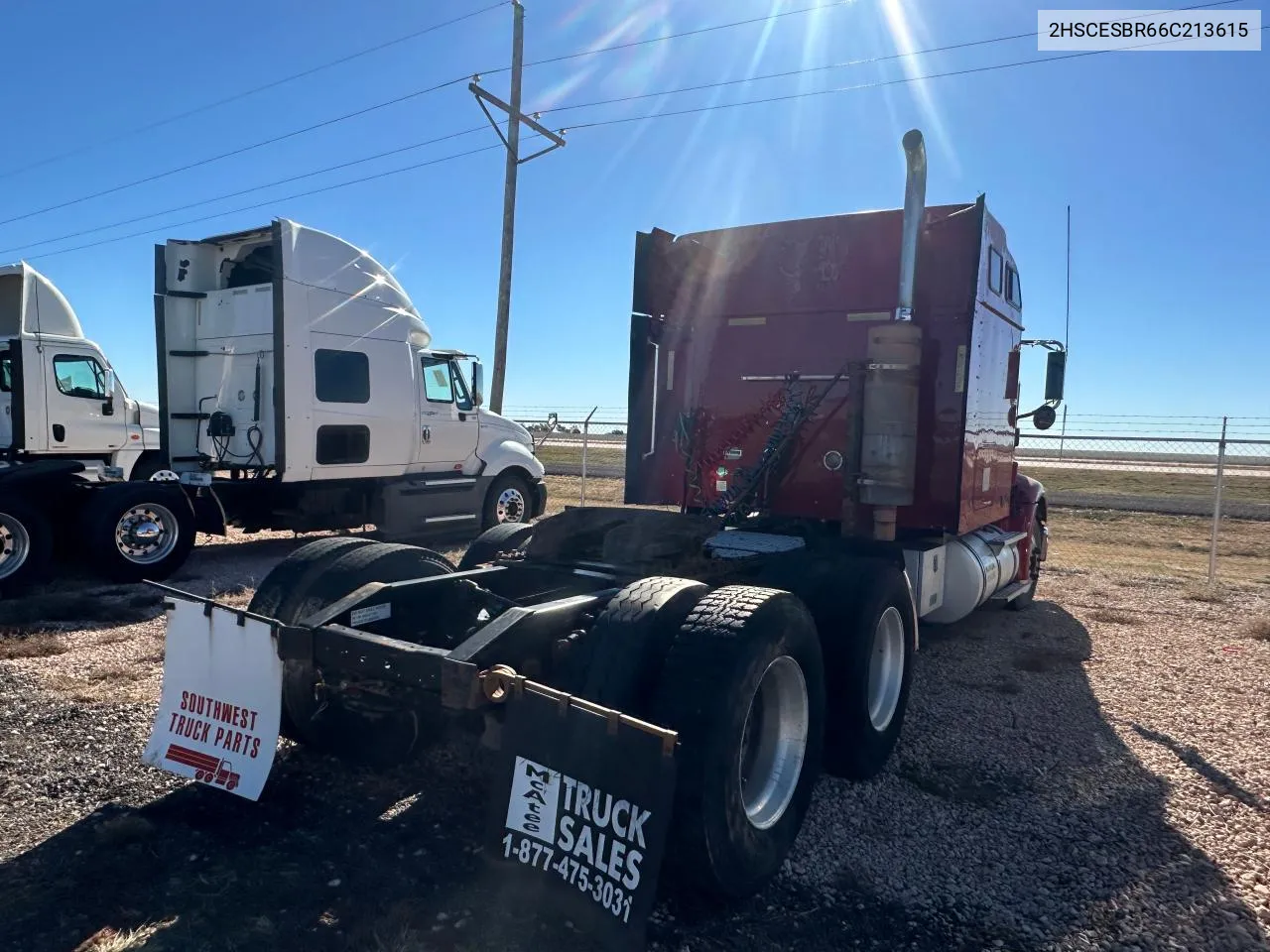 2006 International 9200 9200I VIN: 2HSCESBR66C213615 Lot: 81124794