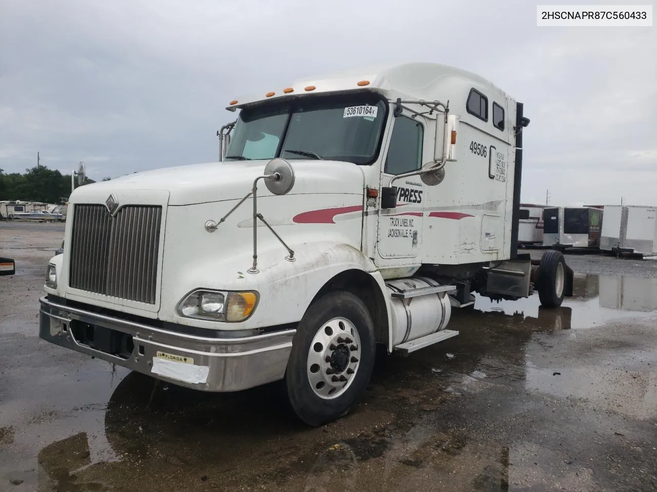 2007 International 9400 9400I VIN: 2HSCNAPR87C560433 Lot: 53610164