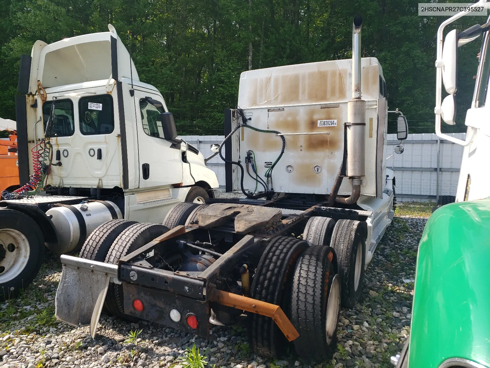 2007 International 9400 9400I VIN: 2HSCNAPR27C395527 Lot: 53839294