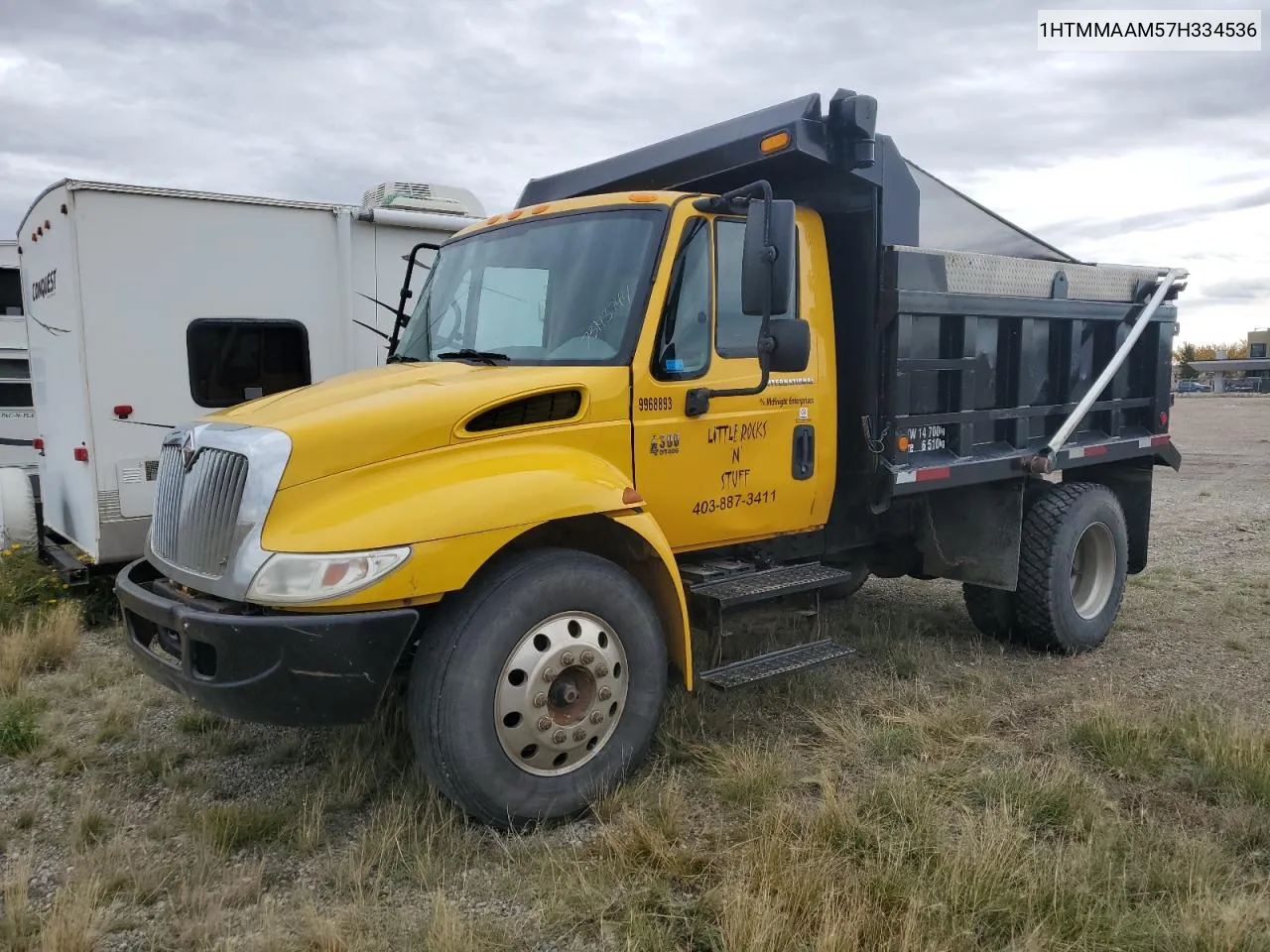 2007 International 4000 4300 VIN: 1HTMMAAM57H334536 Lot: 73193744