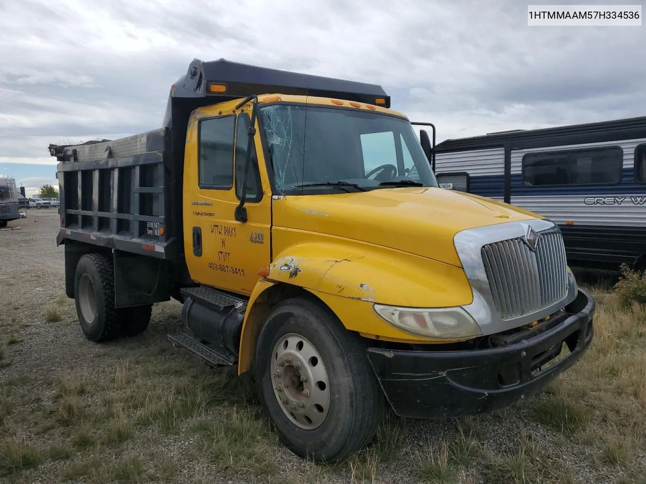 2007 International 4000 4300 VIN: 1HTMMAAM57H334536 Lot: 73193744