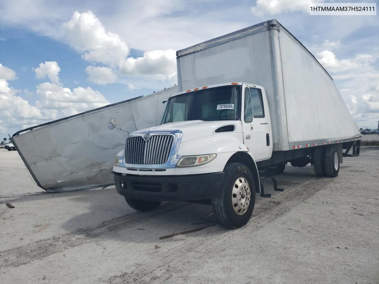 2007 International 4000 4300 VIN: 1HTMMAAM37H524111 Lot: 77861534