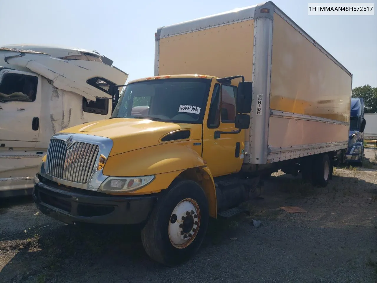 2008 International 4000 4300 VIN: 1HTMMAAN48H572517 Lot: 69032304