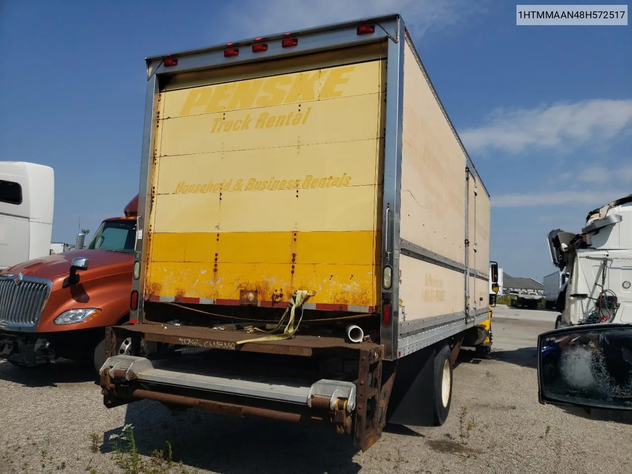 2008 International 4000 4300 VIN: 1HTMMAAN48H572517 Lot: 69032304