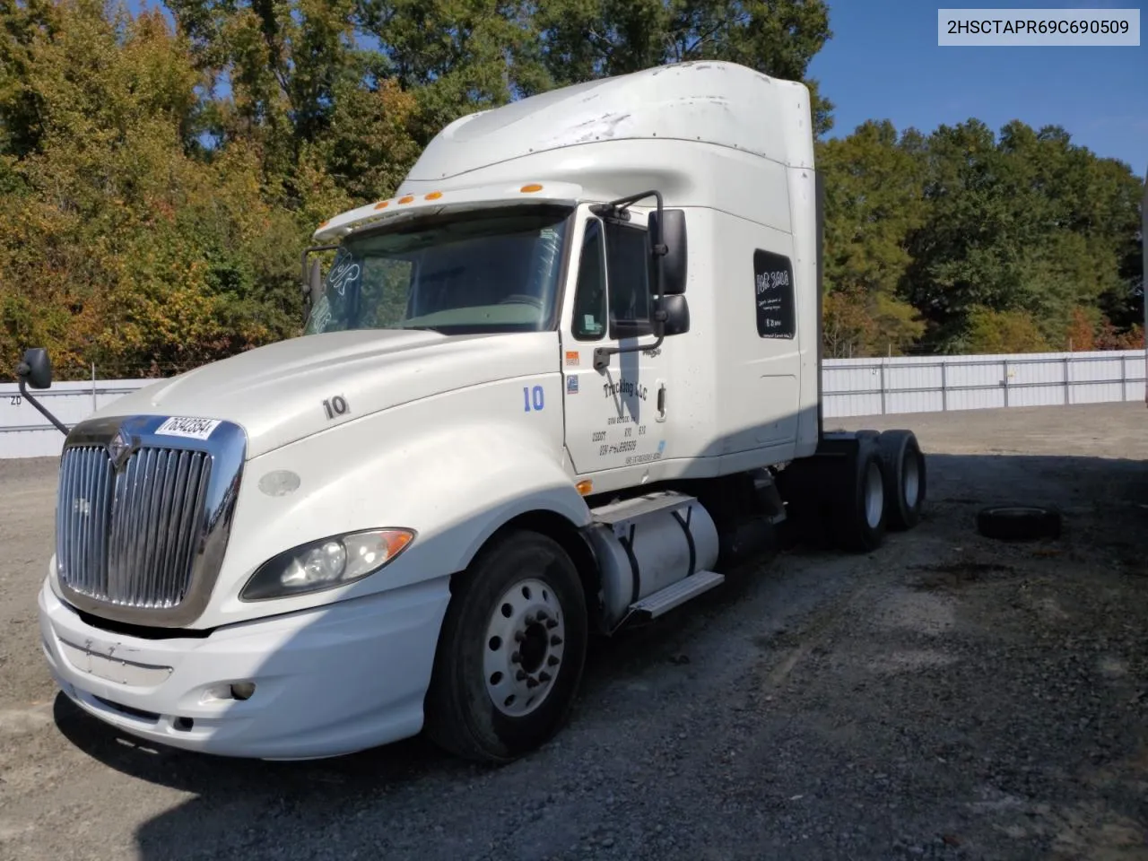 2009 International Prostar VIN: 2HSCTAPR69C690509 Lot: 76342354