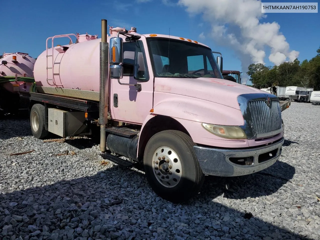 2010 International 4000 4400 VIN: 1HTMKAAN7AH190753 Lot: 70962974