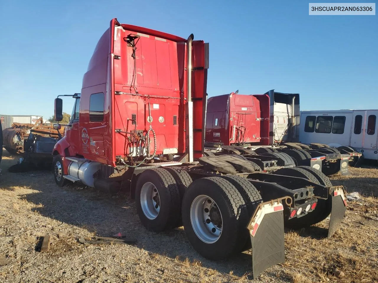 2010 International Prostar Premium VIN: 3HSCUAPR2AN063306 Lot: 73121124