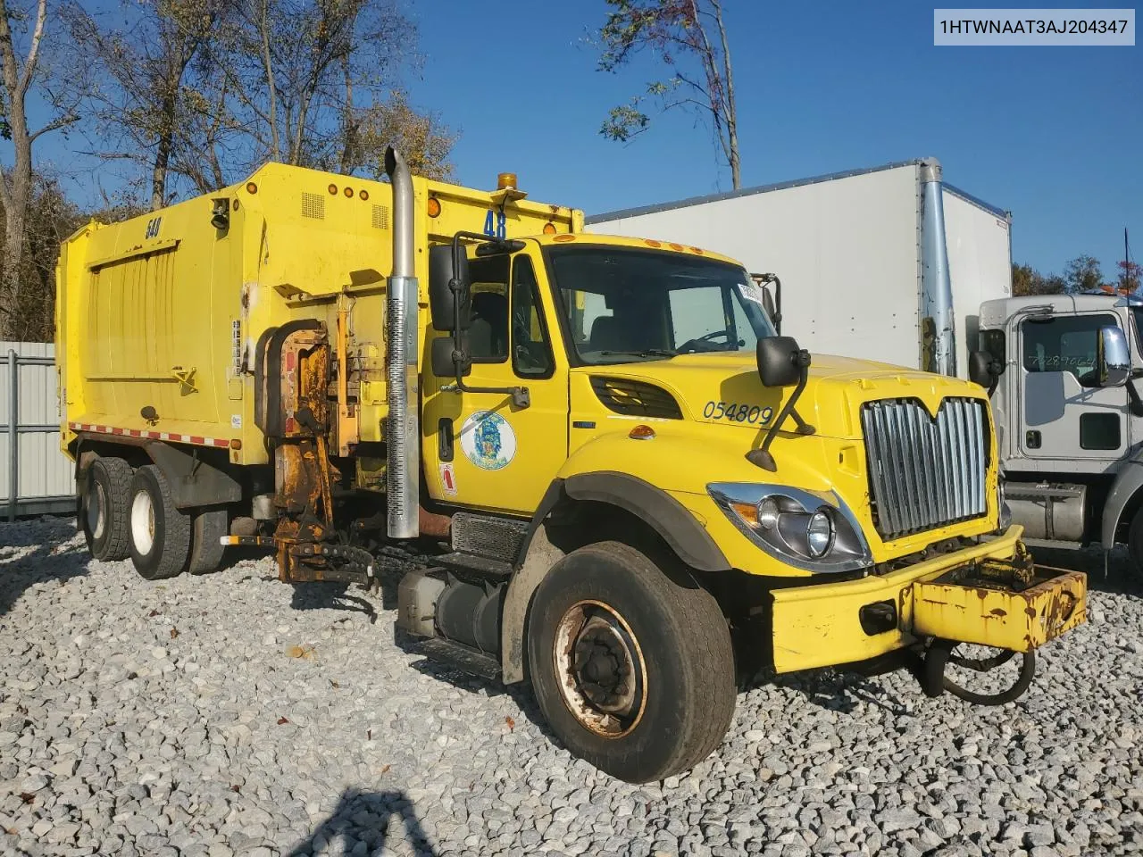 2010 International 7000 7500 VIN: 1HTWNAAT3AJ204347 Lot: 75828104