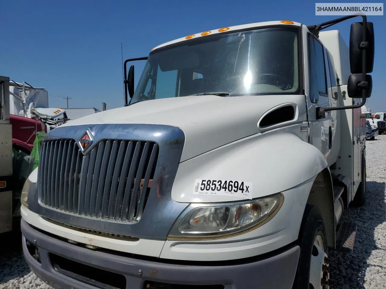 2011 International 4000 4300 VIN: 3HAMMAAN8BL421164 Lot: 58534694