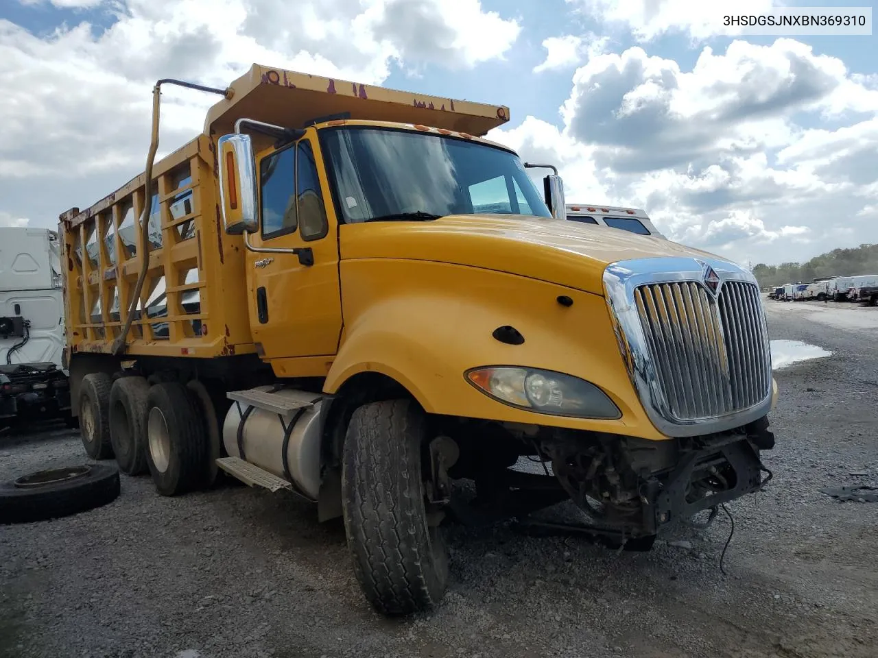 2011 International Prostar VIN: 3HSDGSJNXBN369310 Lot: 73255244