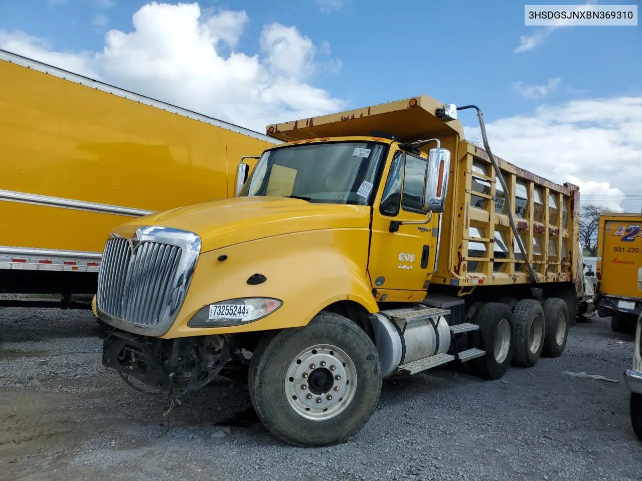 2011 International Prostar VIN: 3HSDGSJNXBN369310 Lot: 73255244