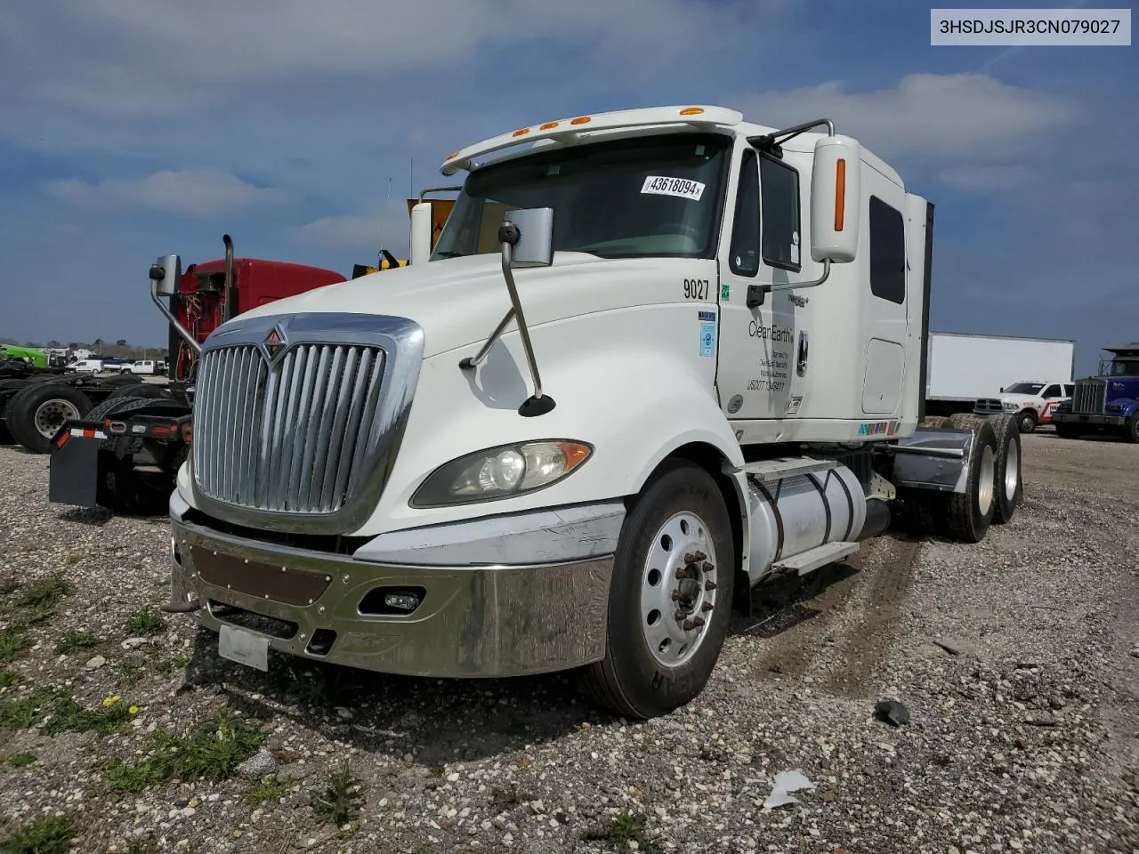 2012 International Prostar VIN: 3HSDJSJR3CN079027 Lot: 43618094