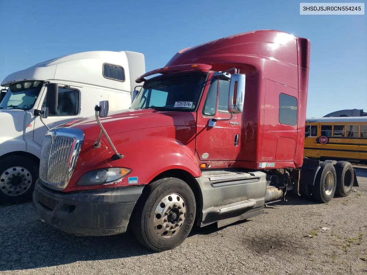 2012 International Prostar VIN: 3HSDJSJR0CN554245 Lot: 72267874