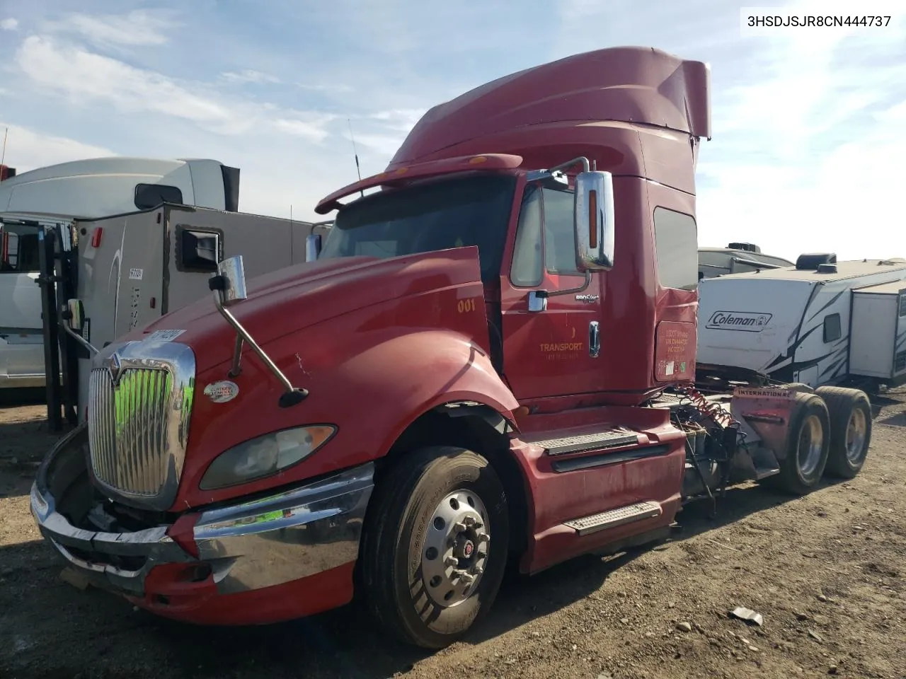 2012 International Prostar VIN: 3HSDJSJR8CN444737 Lot: 73714224