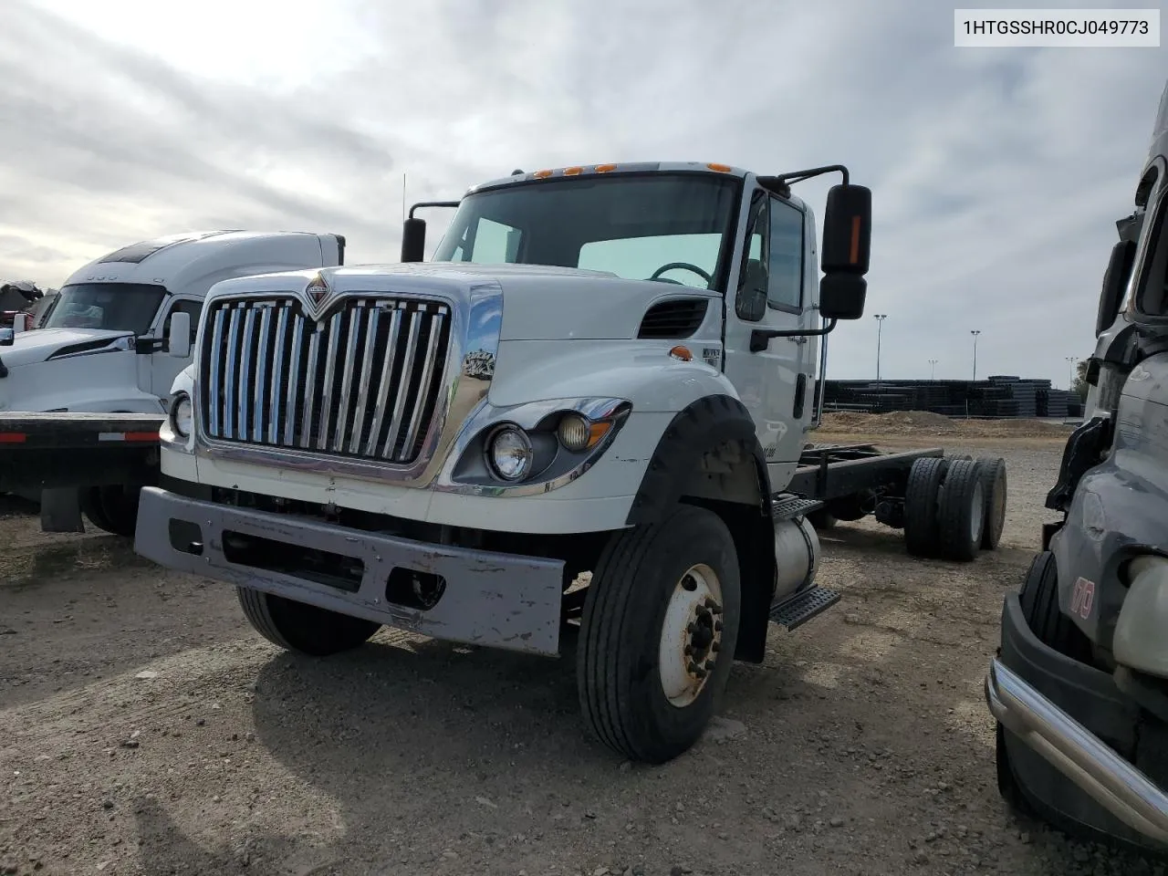 2012 International 7000 7600 VIN: 1HTGSSHR0CJ049773 Lot: 76086484