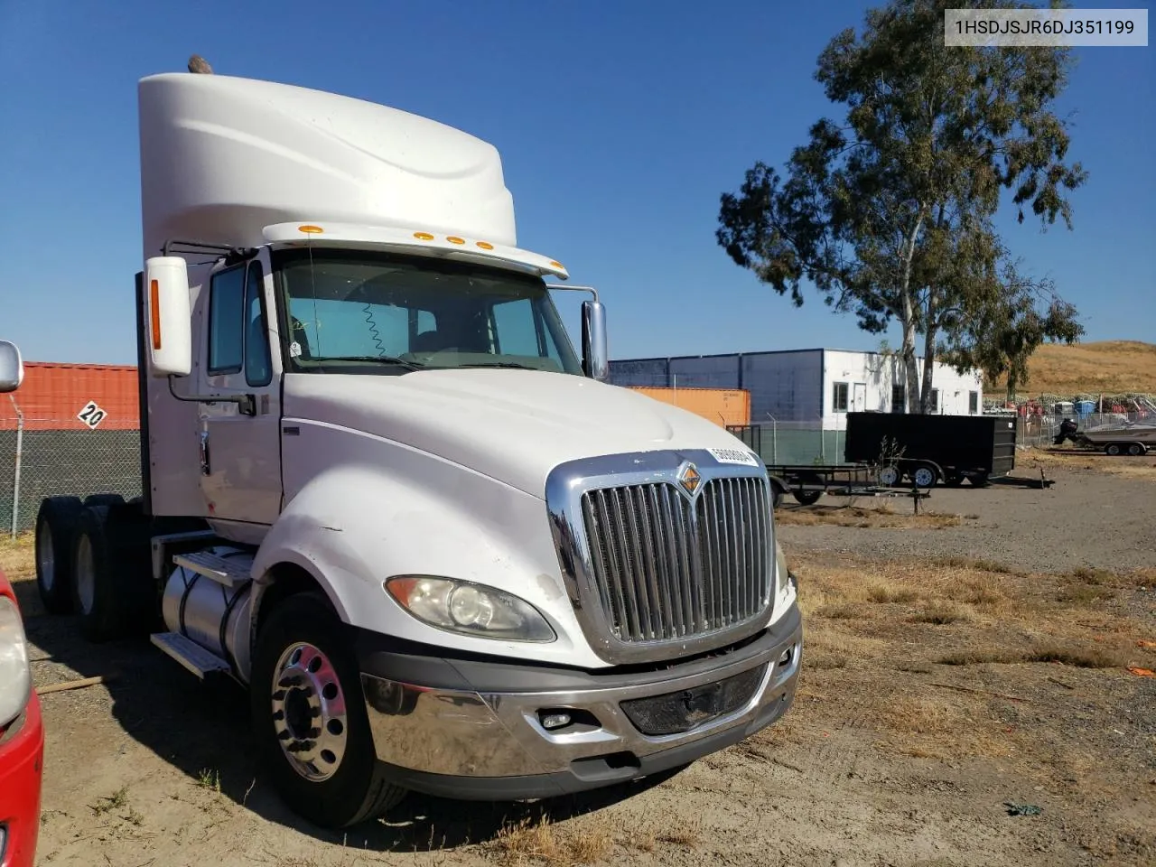 2013 International Prostar VIN: 1HSDJSJR6DJ351199 Lot: 56908064