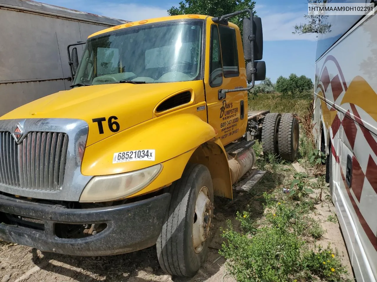 2013 International 4000 4300 VIN: 1HTMMAAM9DH102291 Lot: 80171904