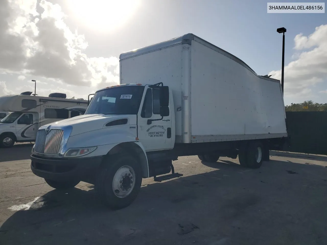 2014 International 4000 4300 VIN: 3HAMMAAL0EL486156 Lot: 78074414