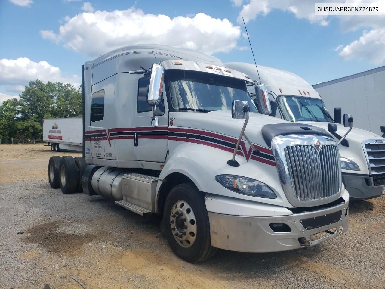 2015 International Prostar VIN: 3HSDJAPR3FN724829 Lot: 66186124