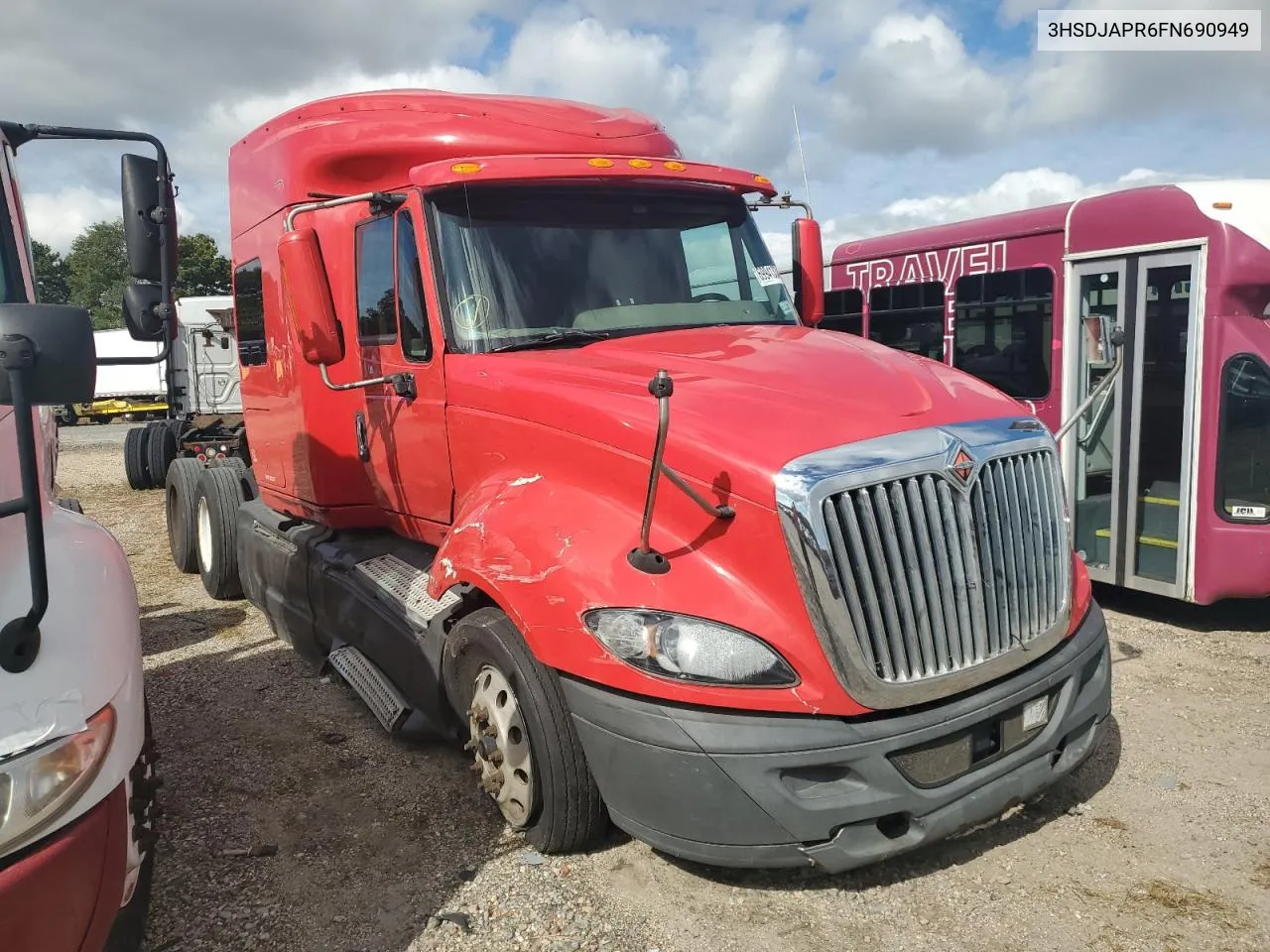 2015 International Prostar VIN: 3HSDJAPR6FN690949 Lot: 69941334