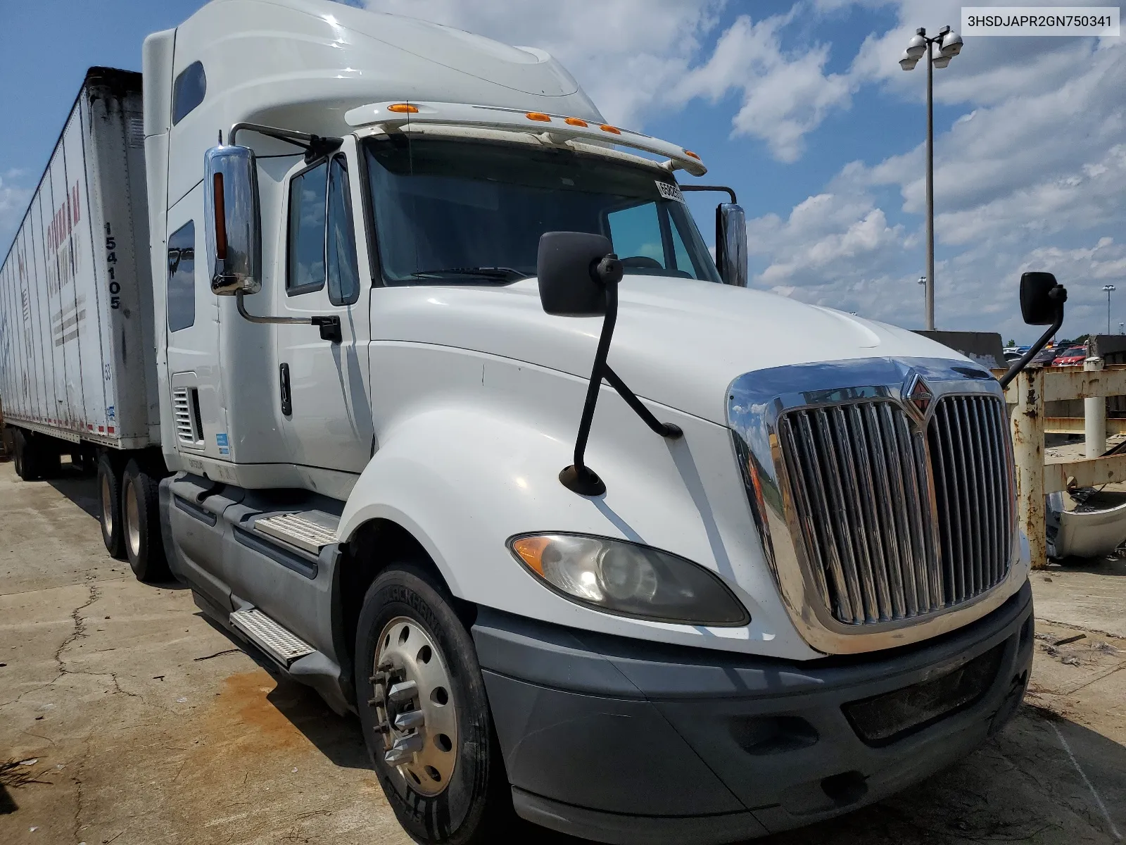 2016 International Prostar VIN: 3HSDJAPR2GN750341 Lot: 65825504