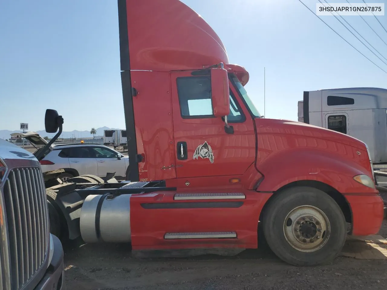 2016 International Prostar VIN: 3HSDJAPR1GN267875 Lot: 73200194