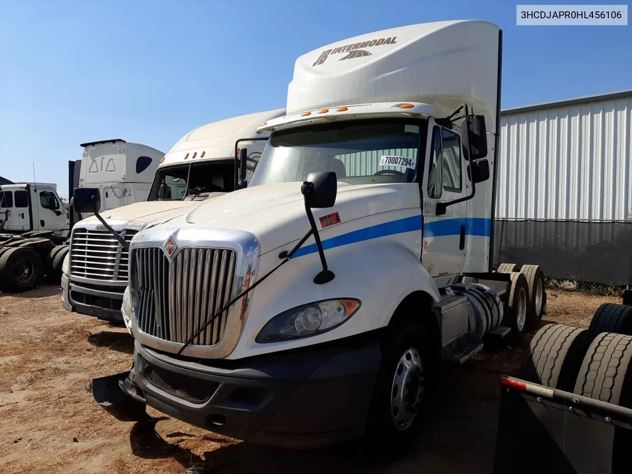 2017 International Prostar VIN: 3HCDJAPR0HL456106 Lot: 70007294