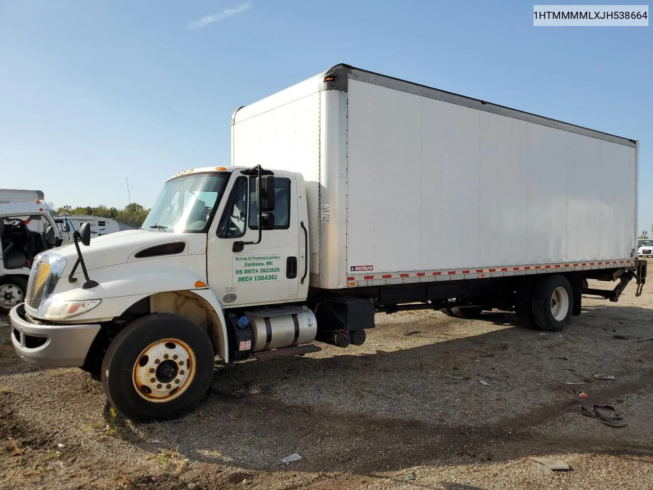 2018 International 4000 4300 VIN: 1HTMMMMLXJH538664 Lot: 74545724