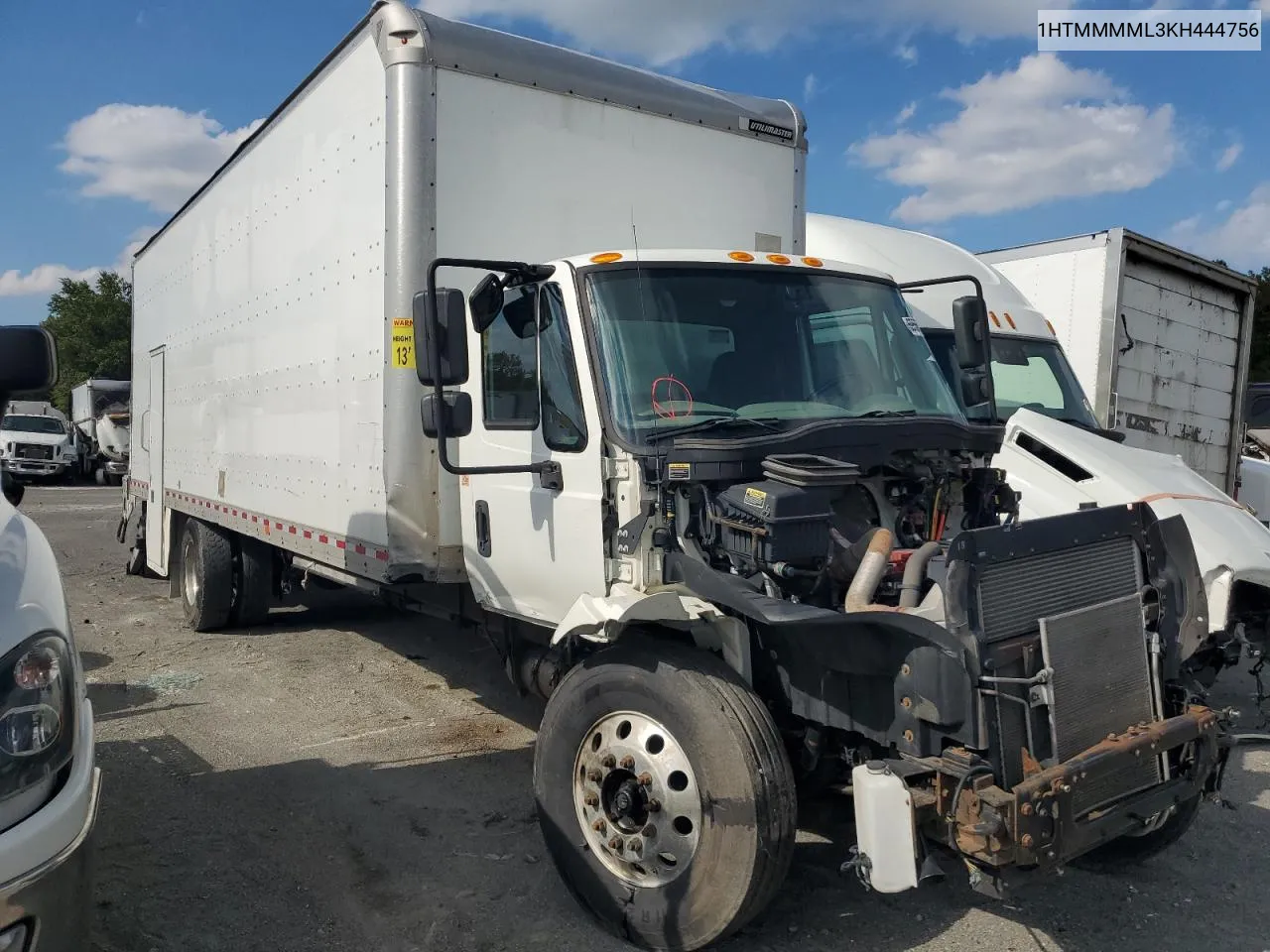 2019 International 4000 4300 VIN: 1HTMMMML3KH444756 Lot: 69560144