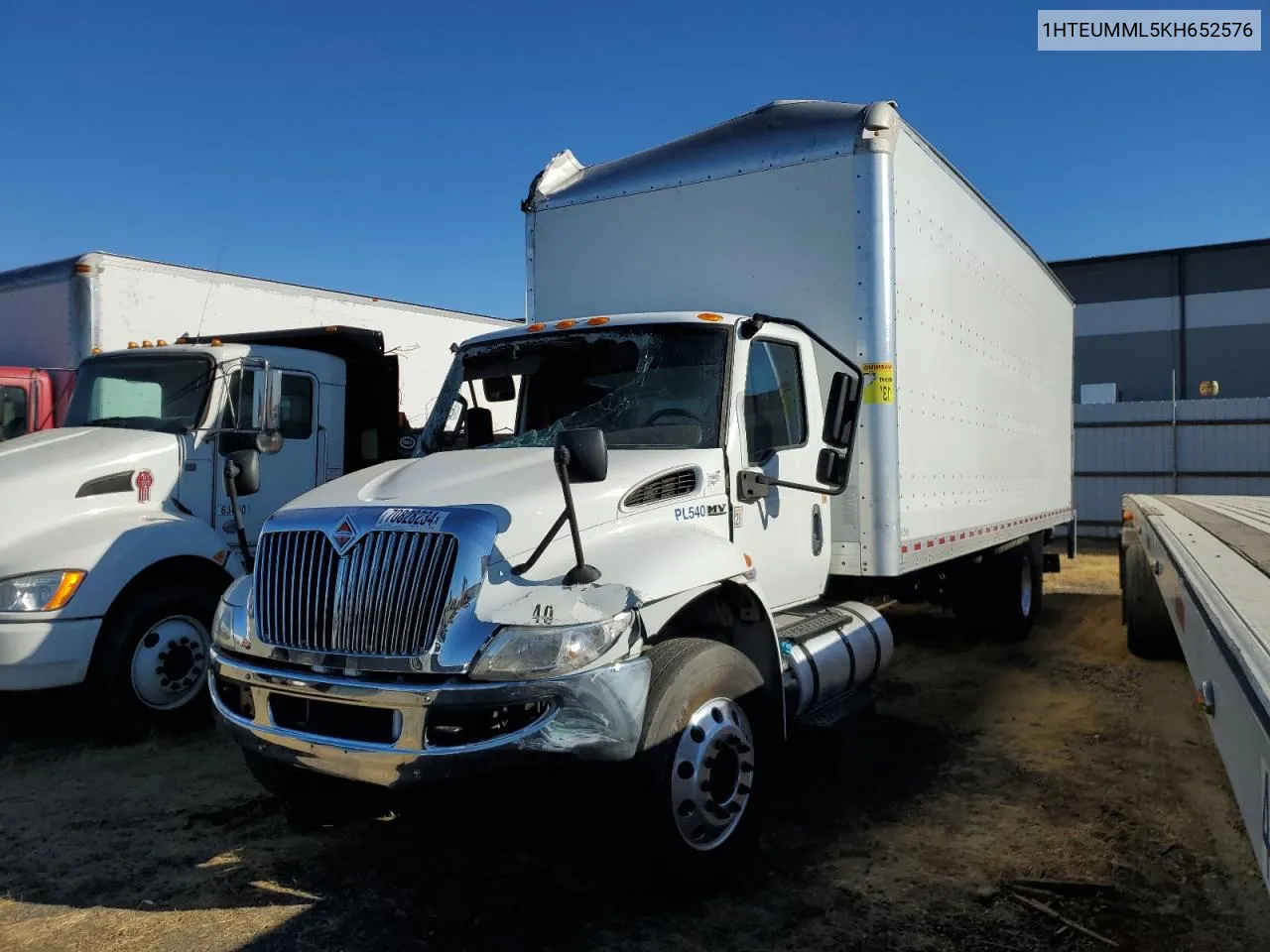 2019 International Mv607 VIN: 1HTEUMML5KH652576 Lot: 70828234