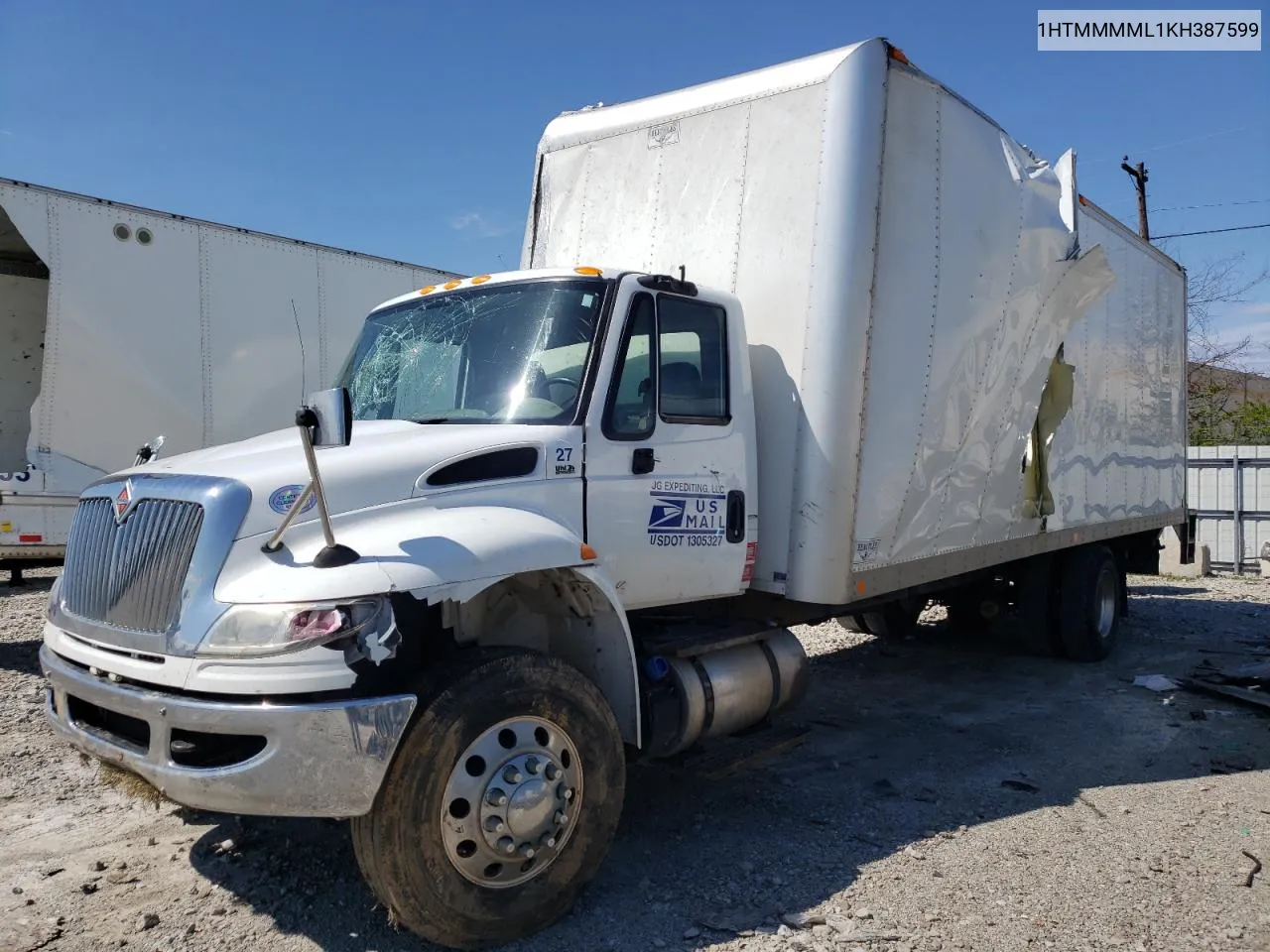 2019 International 4000 4300 VIN: 1HTMMMML1KH387599 Lot: 71135364