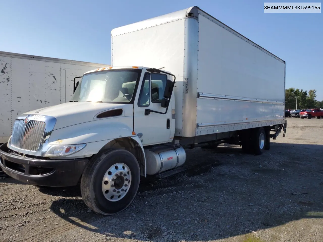 2019 International 4000 4300 VIN: 3HAMMMML3KL599155 Lot: 71813304