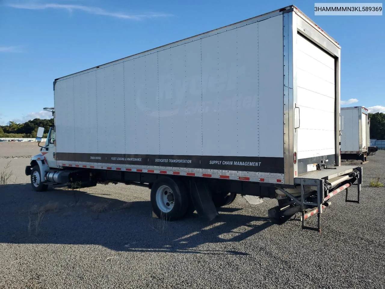 2019 International 4000 4300 VIN: 3HAMMMMN3KL589369 Lot: 72478954