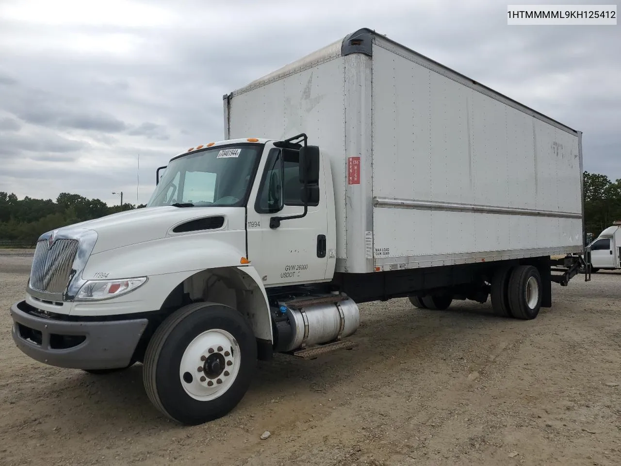 2019 International 4000 4300 VIN: 1HTMMMML9KH125412 Lot: 73401944