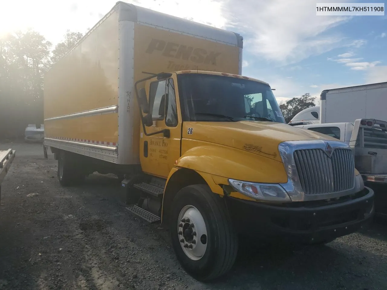 2019 International 4000 4300 VIN: 1HTMMMML7KH511908 Lot: 78275444