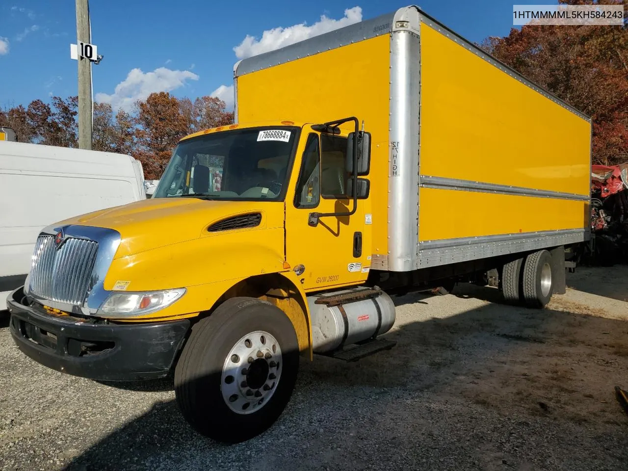 2019 International 4000 4300 VIN: 1HTMMMML5KH584243 Lot: 78668884