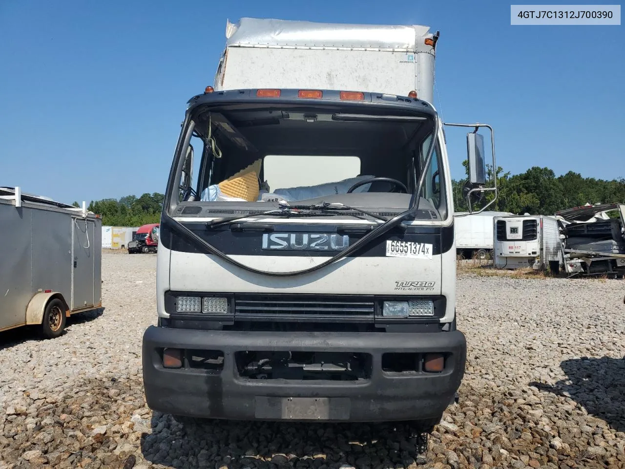 2002 Isuzu Ftr VIN: 4GTJ7C1312J700390 Lot: 66551374