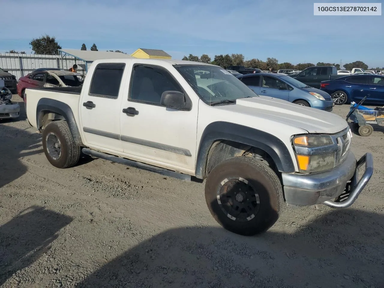 2007 Isuzu I-370 VIN: 1GGCS13E278702142 Lot: 75776674