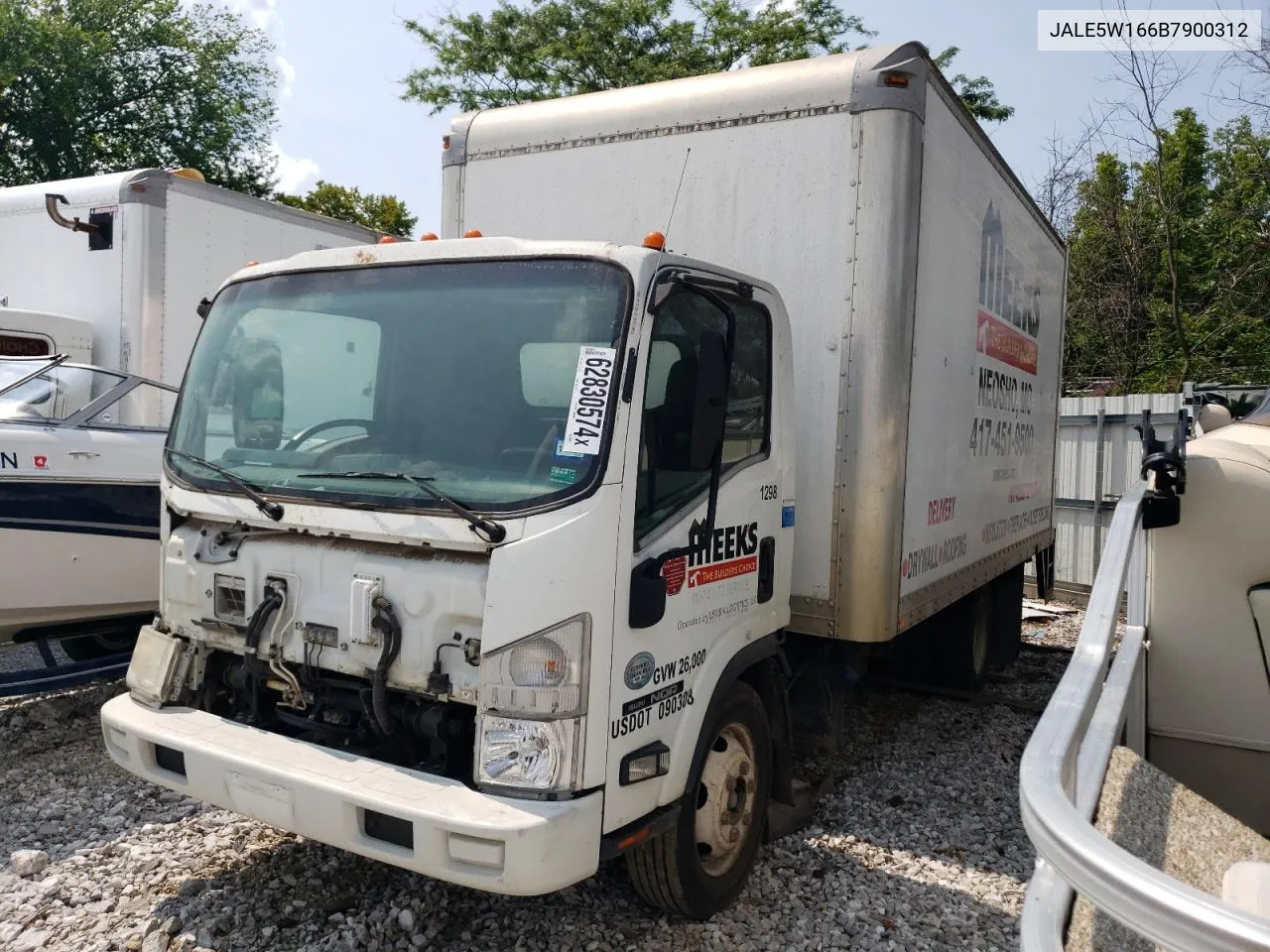 2011 Isuzu Nqr VIN: JALE5W166B7900312 Lot: 66823444