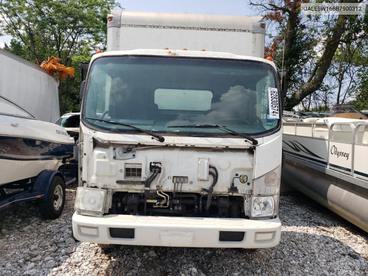 2011 Isuzu Nqr VIN: JALE5W166B7900312 Lot: 66823444