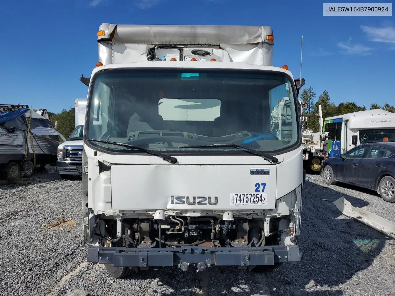 2011 Isuzu Nqr VIN: JALE5W164B7900924 Lot: 74757254