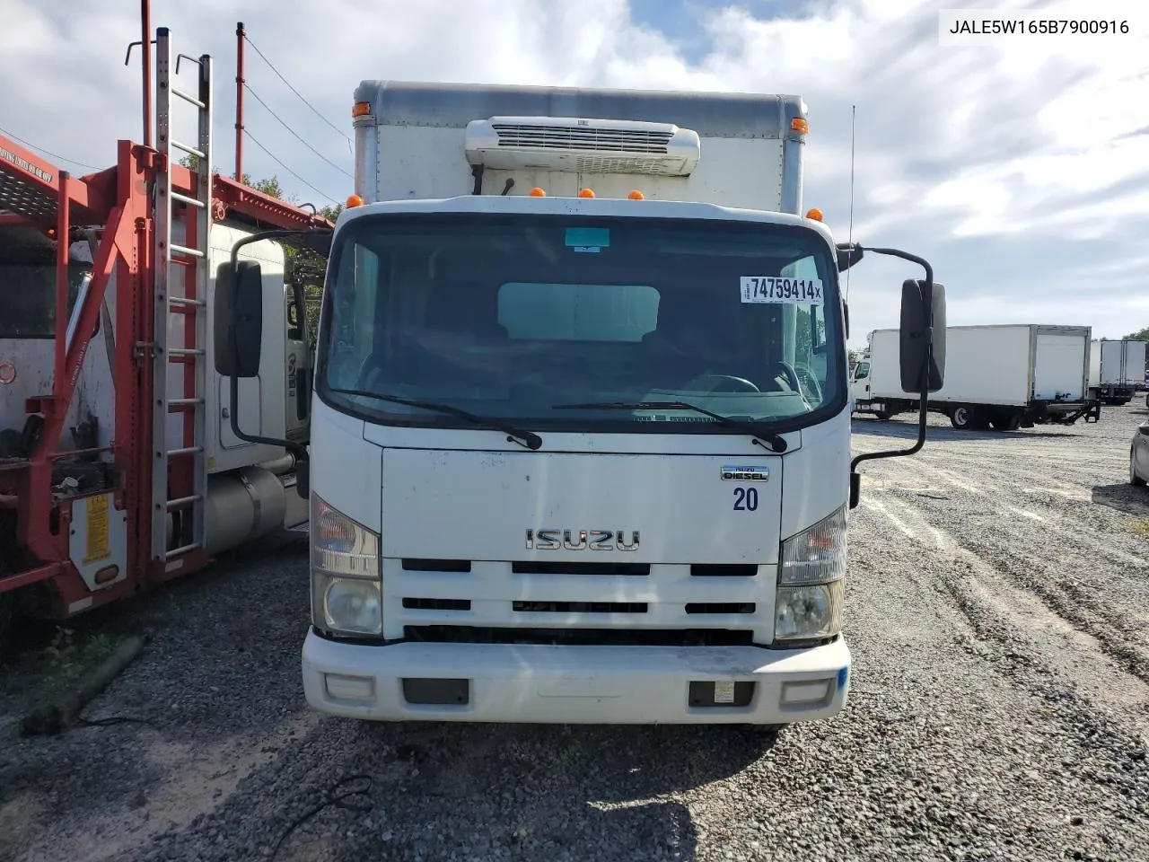 2011 Isuzu Nqr VIN: JALE5W165B7900916 Lot: 74759414