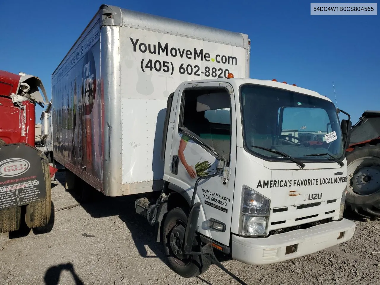 2012 Isuzu Npr Hd VIN: 54DC4W1B0CS804565 Lot: 76116164