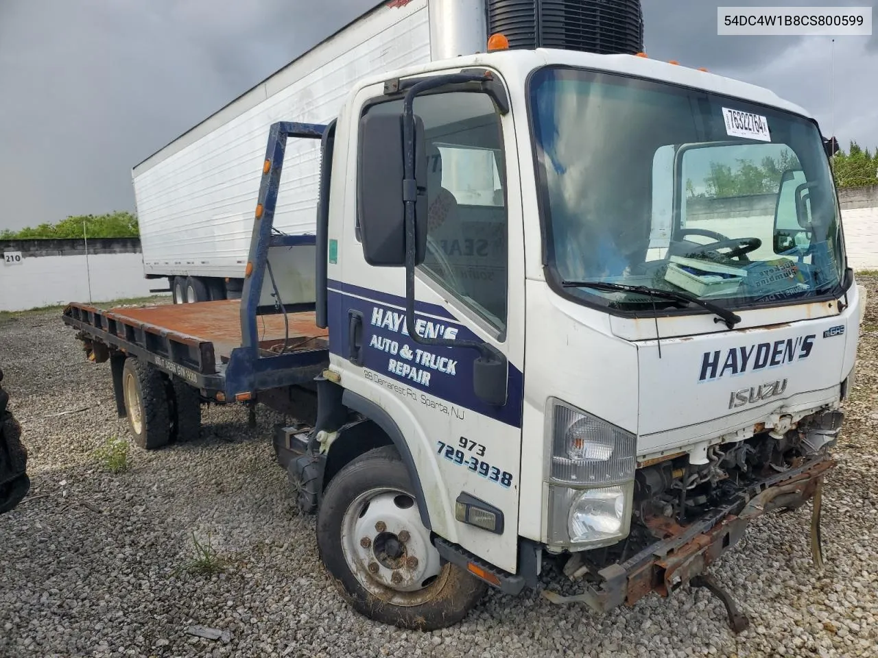 2012 Isuzu Npr Hd VIN: 54DC4W1B8CS800599 Lot: 76322764