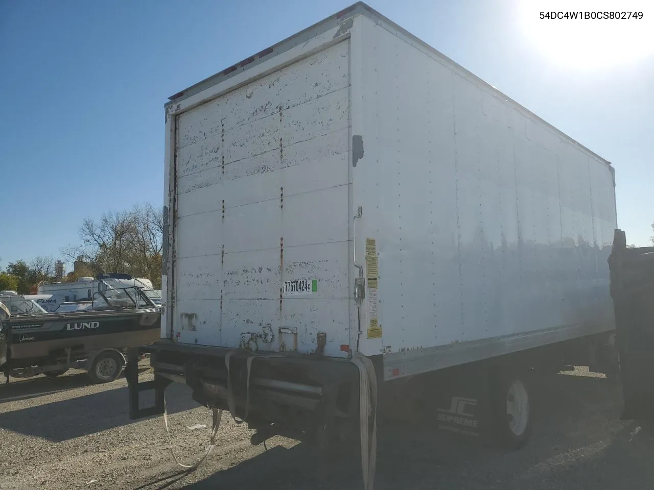 2012 Isuzu Npr Hd VIN: 54DC4W1B0CS802749 Lot: 77670424