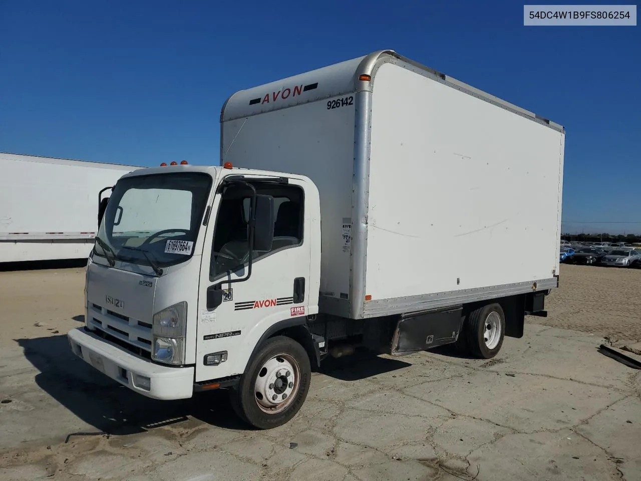 2015 Isuzu Npr Hd VIN: 54DC4W1B9FS806254 Lot: 61697664